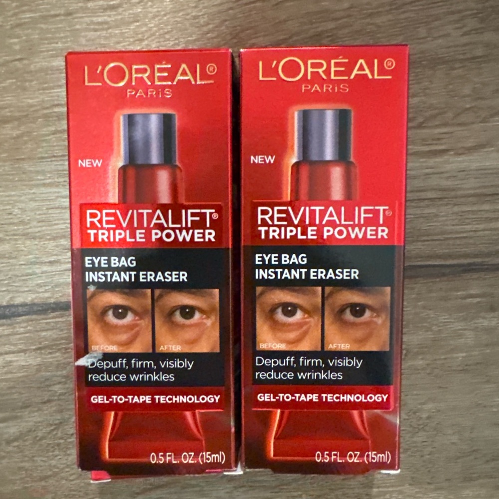 L'Oreal Revitalift Triple Power Eye Bag Instant Eraser x2